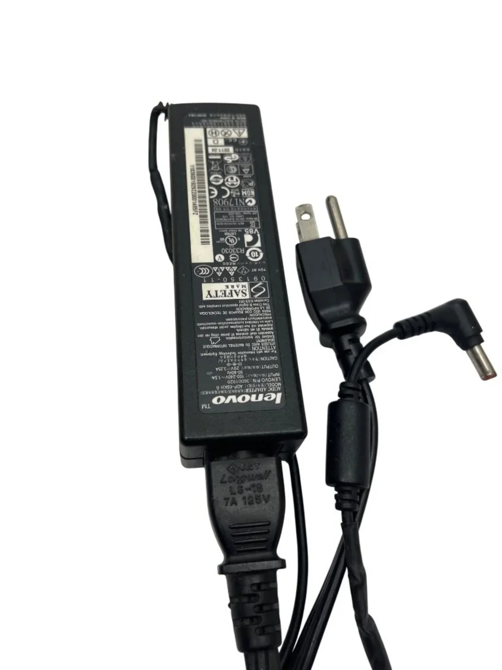 Lenovo AC/DC Adapter Model ADP-65KH B 20V 3.25A Laptop Charger With Power Cord